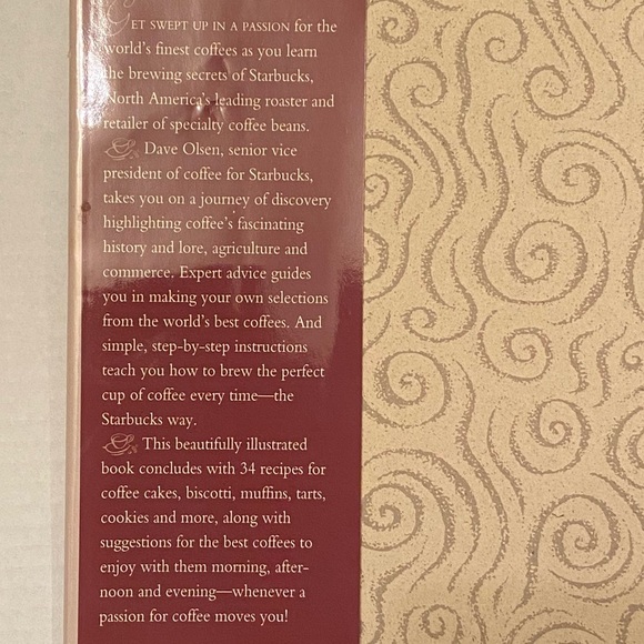 Starbucks Passion For Coffee Pictorial Cookbook - Picture 3 of 3